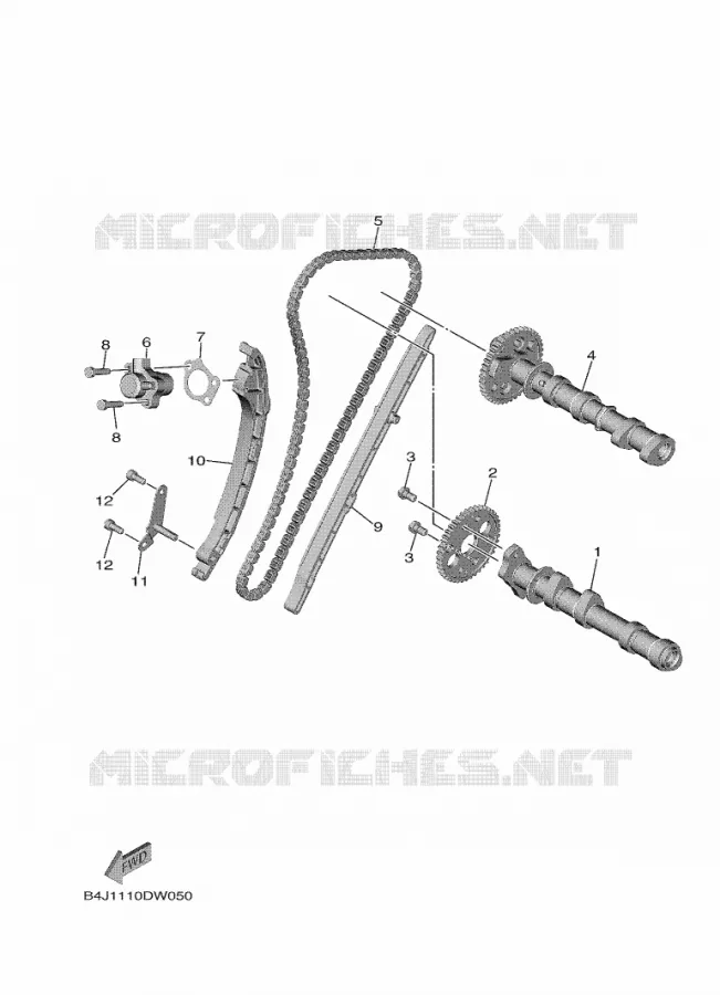 NOKKENAS / KETTING Yamaha SIDE BY SIDE 1000 2021 WOLVERINE  YXF1000EW/YX10FPAM