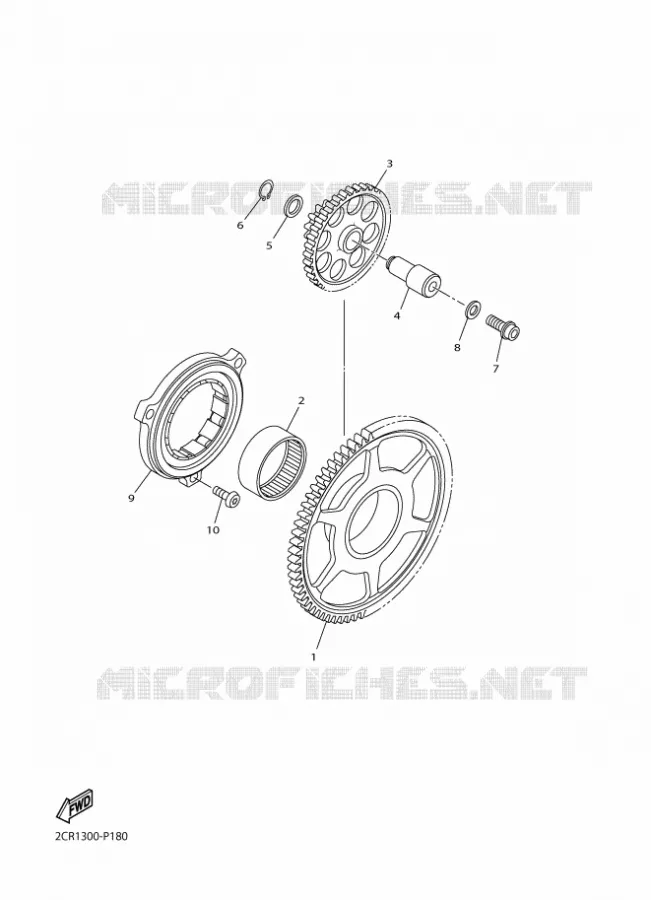 STARTMOTOR Yamaha MOTO 1000 2020 MT  MTN1000