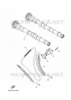 NOKKENAS / KETTING voor Yamaha MT-10 2020