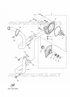 WATERPOMP / SLANGEN voor Yamaha MT-10 2020