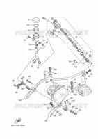 REMPOMP ACHTER voor Yamaha MT-10 2020
