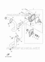 WATERPOMP / SLANGEN voor Yamaha MT-10 2020