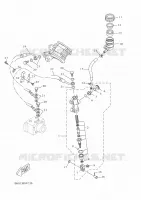 REMPOMP ACHTER voor Yamaha MT-125 2020