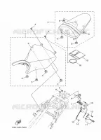 SELLE voor Yamaha YZF 250 2020