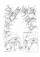 SPATBORD voor Yamaha YZF 250 2020