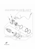 STARTMOTOR voor Yamaha YZF 250 2020