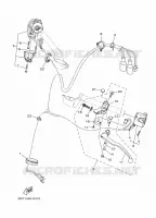 STUURSCHAKELAAR / HEVEL voor Yamaha YZF 250 2020