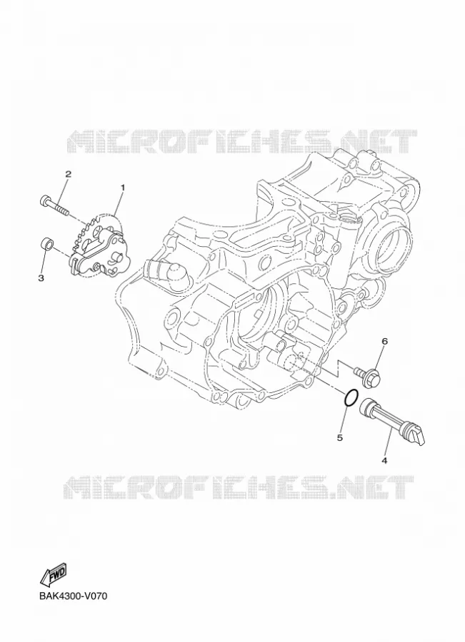 OLIEPOMP Yamaha MOTO 250 2020 WRF  WR250F