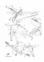 STANDAARD / VOETSTEUN voor Yamaha YBR 125 2020