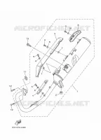 UITLAAT voor Yamaha YBR 125 2020
