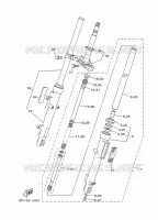 VOORVORK voor Yamaha YBR 125 2020
