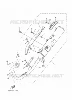 UITLAAT voor Yamaha YBR 125 2020