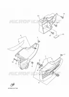 ZIJKUIPDEEL voor Yamaha YBR 125 2020