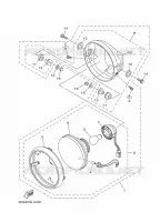 KOPLAMP voor Yamaha YBR 125 2020
