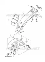 SPATBORD voor Yamaha YBR 125 2020