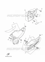 ZIJKUIPDEEL voor Yamaha YBR 125 2020