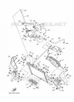 RADIATEUR / SLANG voor Yamaha MT-09 ABS 2020