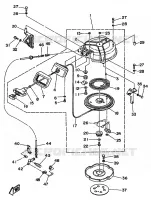 KICKSTART PEDALEN voor Yamaha 40H 2 Stroke 1992