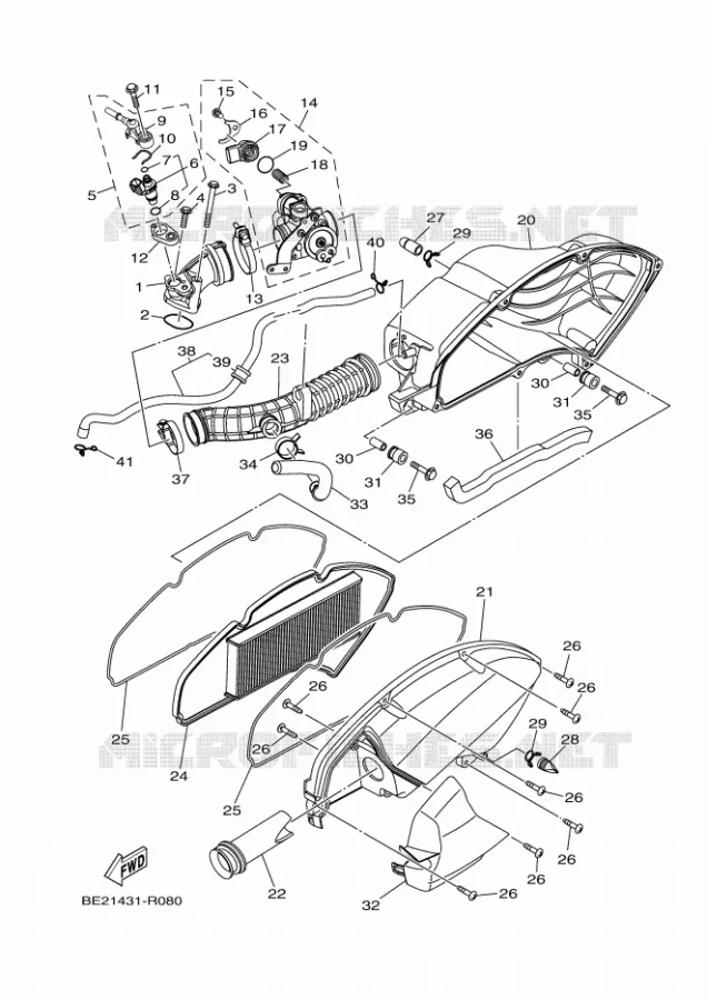 INLAAT Yamaha SCOOTER 155 2020 TRICITY  MWS150-A