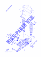 ACHTERBRUG / SCHOKBREKER voor Yamaha TRICITY 155 2020