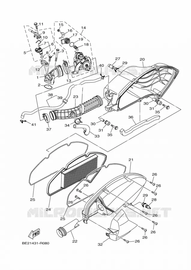 INLAAT Yamaha SCOOTER 155 2020 TRICITY  MWS150-A