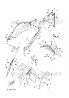 SPATBORD voor Yamaha XMAX 400 ABS 2020