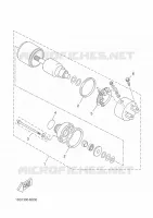 STARTMOTOR voor Yamaha XMAX 400 ABS 2020