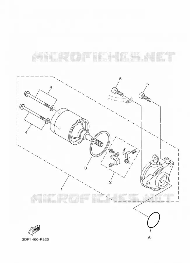 STARTMOTOR Yamaha SCOOTER 125 2020 NMAX  GPD125-A