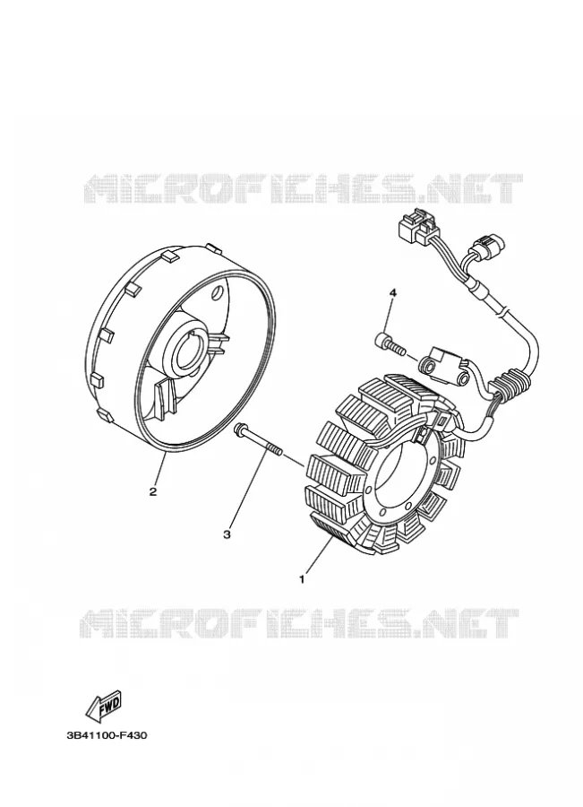 DYNAMO Yamaha QUAD 700 2020 KODIAK  YFM700FWBD