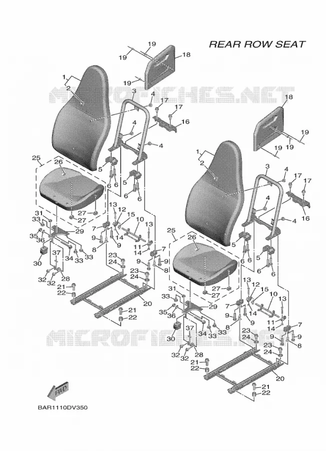 ZADEL 3 Yamaha SIDE BY SIDE 850 2020 WOLVERINE  YXF850E/YXF85WPBL