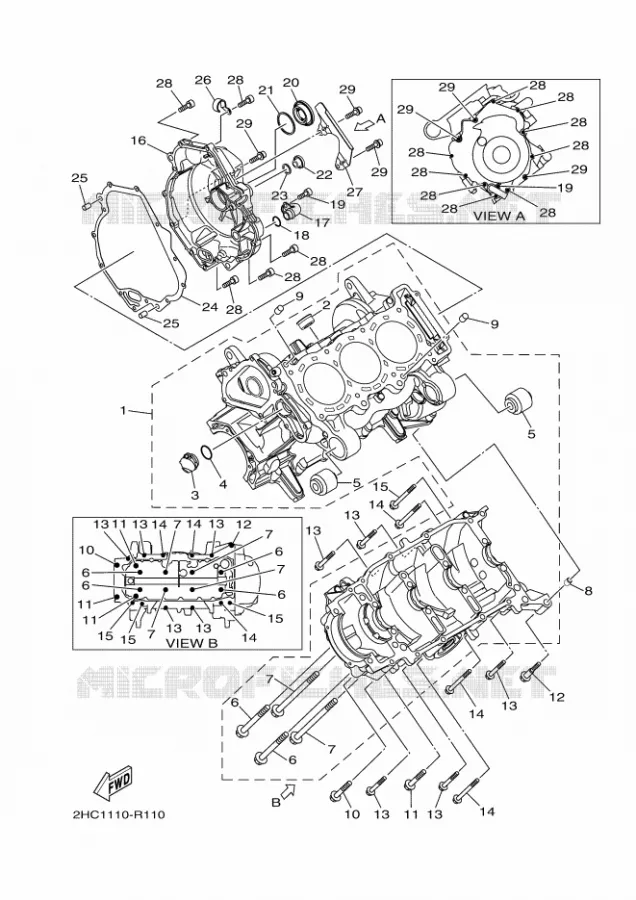 CARTERDELEN Yamaha SIDE BY SIDE 1000 2020 YXZ  YXZ1000ET