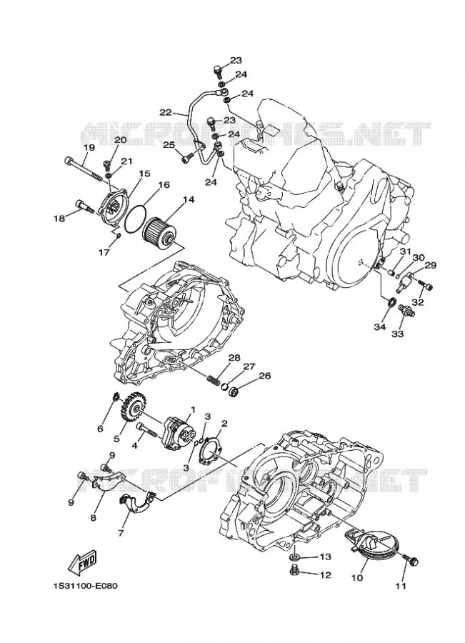 OLIEPOMP Yamaha QUAD 700 2020 RAPTOR  YFM700R