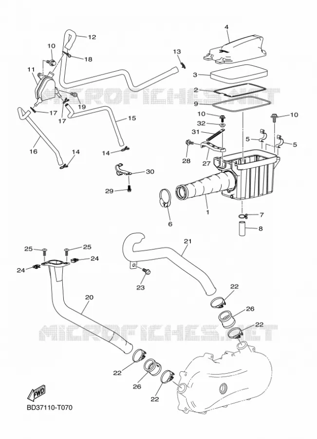 INLAAT Yamaha QUAD 90 2020 RAPTOR  YFM90R