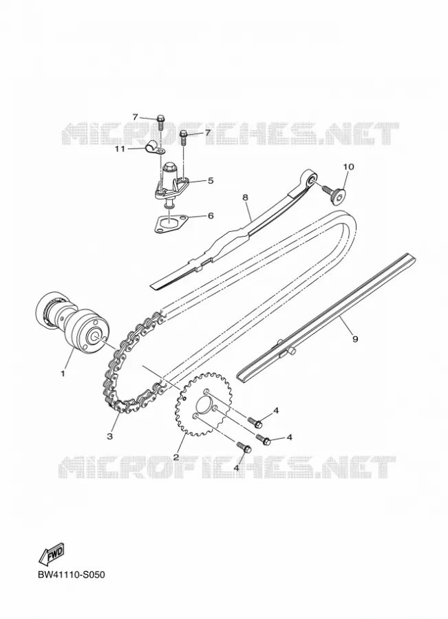 NOKKENAS / KETTING Yamaha QUAD 90 2020 RAPTOR  YFM90R