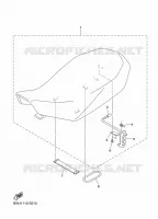 SELLE voor Yamaha YFZ 50 2020