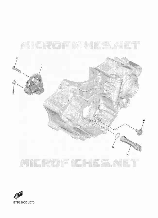 OLIEPOMP Yamaha MOTO 250 2021 YZF  YZ250F