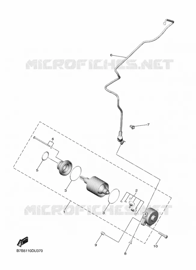 STARTMOTOR Yamaha MOTO 250 2021 YZF  YZ250F