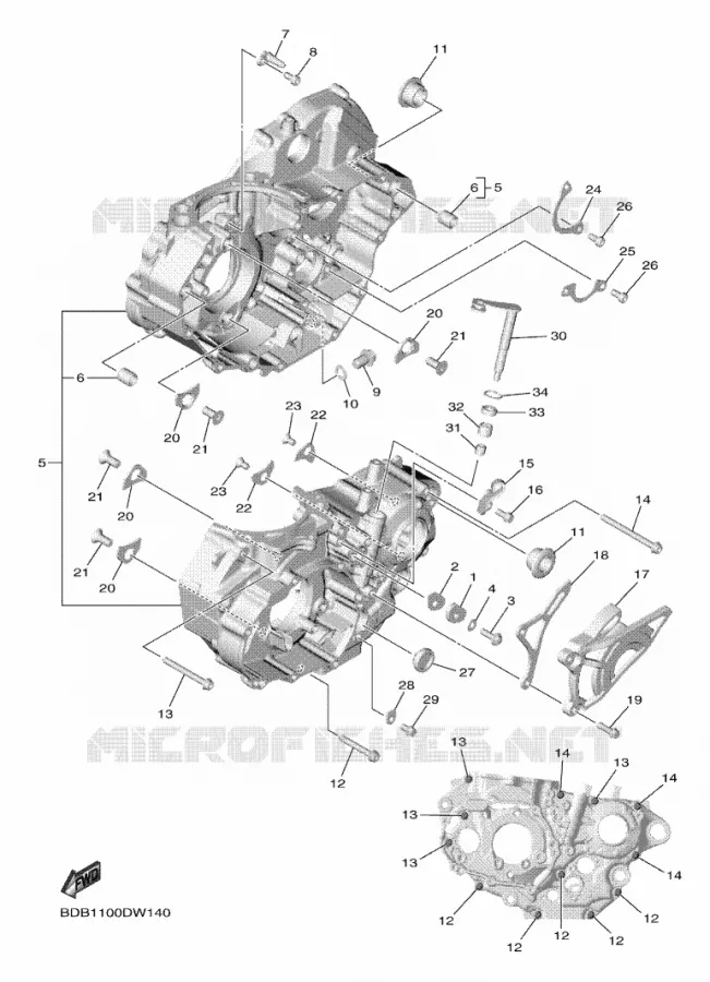 CARTERDELEN Yamaha MOTO 450 2021 WRF  WR450F