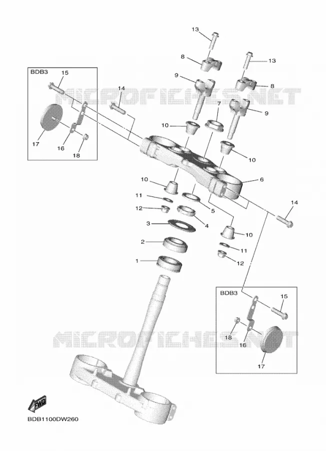 STUUR Yamaha MOTO 450 2021 WRF  WR450F