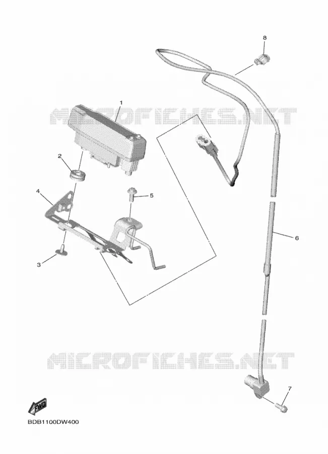 TELLERSET Yamaha MOTO 450 2021 WRF  WR450F
