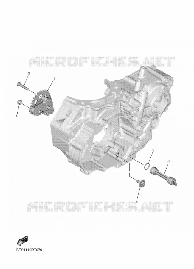 OLIEPOMP Yamaha MOTO 450 2021 WRF  WR450F