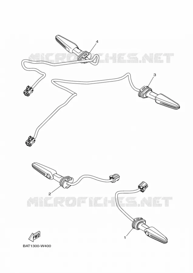 KNIPPERLICHT Yamaha MOTO 700 2021 MT  MTN690-U