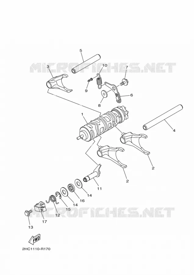 SCHAKELWALS / VORKEN Yamaha SIDE BY SIDE 1000 2021 YXZ  YXZ1000E