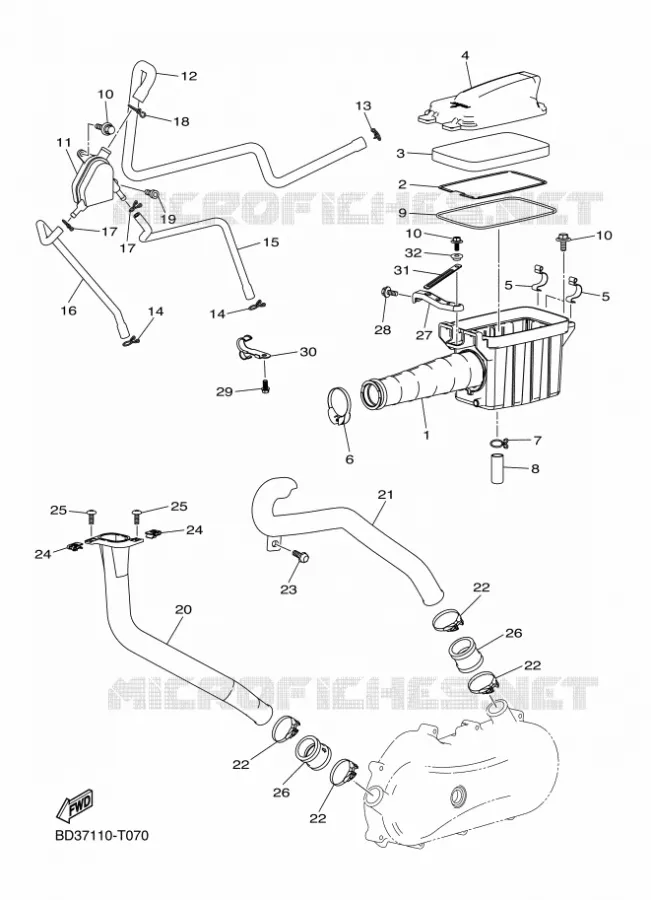 INLAAT Yamaha QUAD 90 2021 RAPTOR  YFM90R