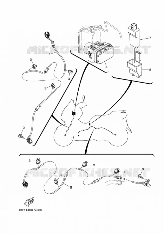 ELECTRISCH 3 Yamaha SCOOTER 125 2021 NMAX  GPD125-A