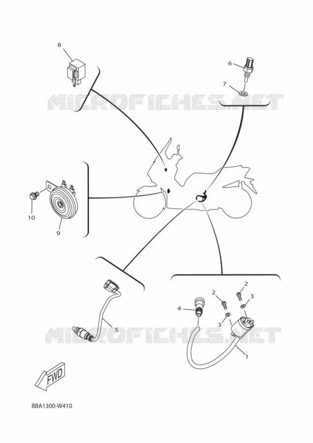 ELECTRISCH 2 Yamaha SCOOTER 300 2021 XMAX  CZD300-A