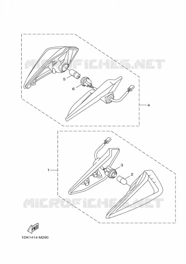 KNIPPERLICHT Yamaha SCOOTER 125 2014 MAJESTY S  XC125R