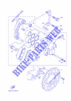 REMKLAUW VOOR voor Yamaha MAJESTY S 125 2014