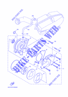 WATERPOMP / SLANGEN voor Yamaha MAJESTY S 125 2014