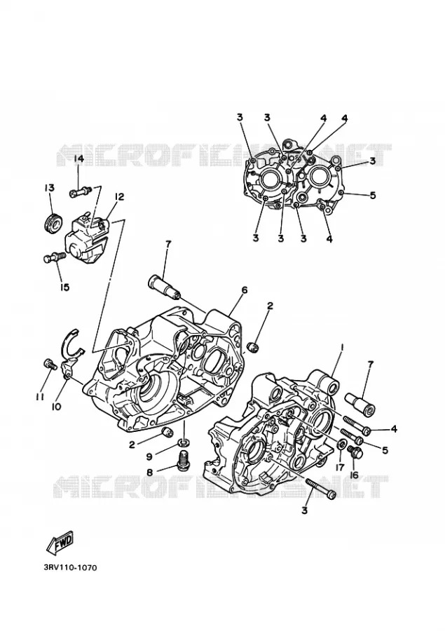 CARTERDELEN Yamaha MOTO 80 2005 PW  PW80